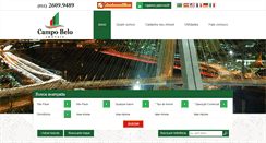 Desktop Screenshot of campobeloimoveis.com